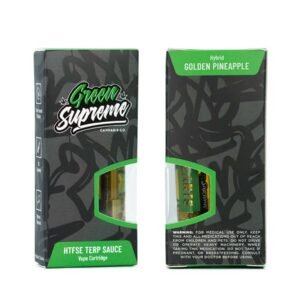 Golden Pineapple Full Spectrum Vape Cartridge by Green Supreme