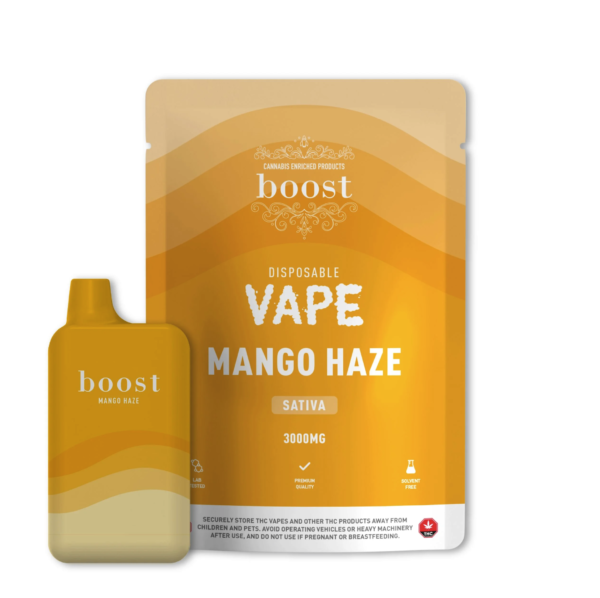 Mango Haze Distillate Vape Pen 3 g by Boost