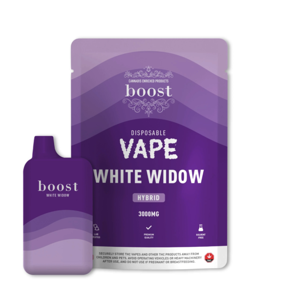 White Widow Distillate Vape Pen 3 g by Boost